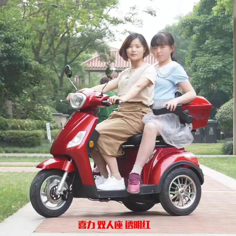 2023 Best Safety and Popular 48V 60V 600W Electric Tricycle for Passenger Adult Electric Tricycle