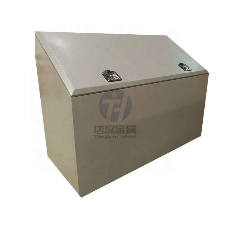 mild carbon steel 3 Compartment Horse Animal bulk Feed Storage Bins with mobile swivel rolling casters and handles for sale