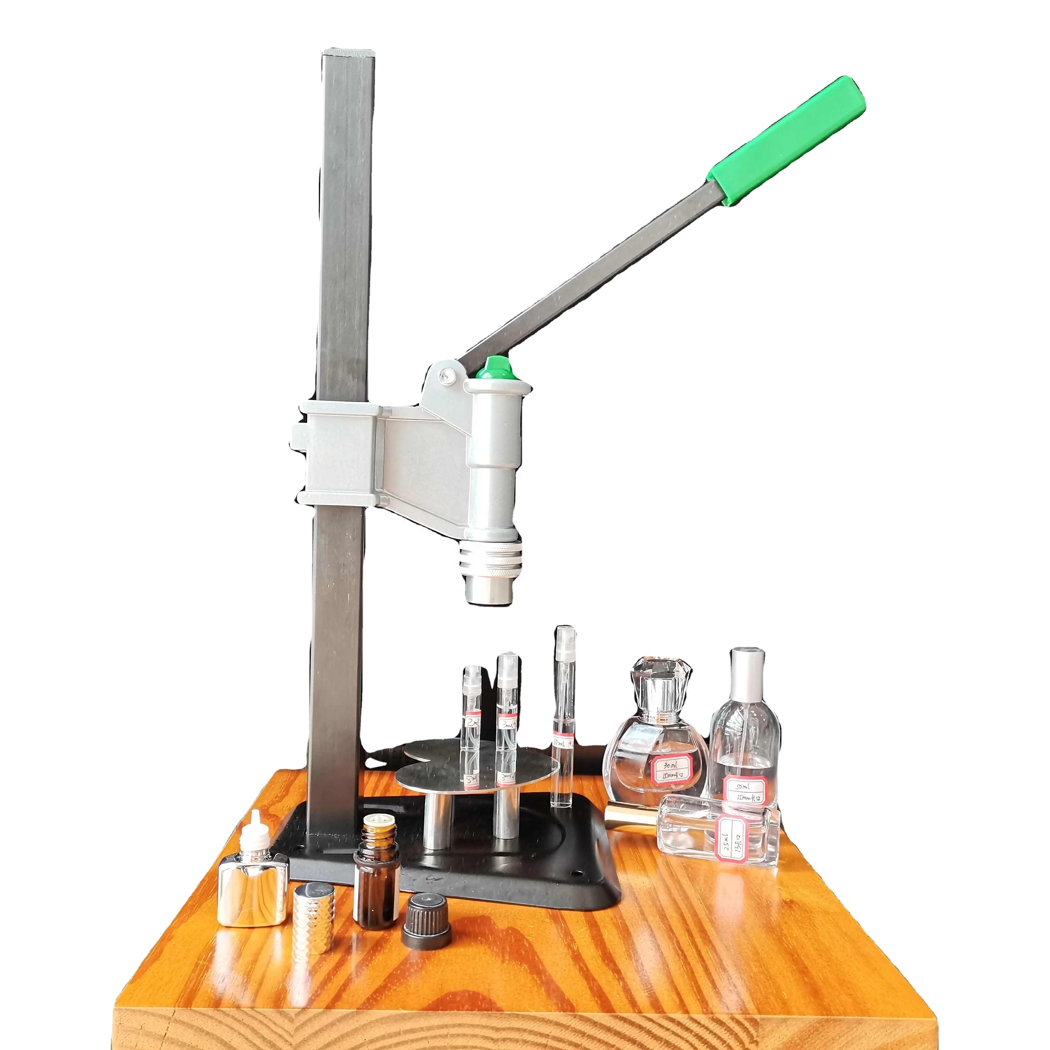 Semi Automatic Perfume Crimping Equipment Perfume Sealing Capping Machine Bottle Cap Pressing Machine Australia Ordinary USA Key