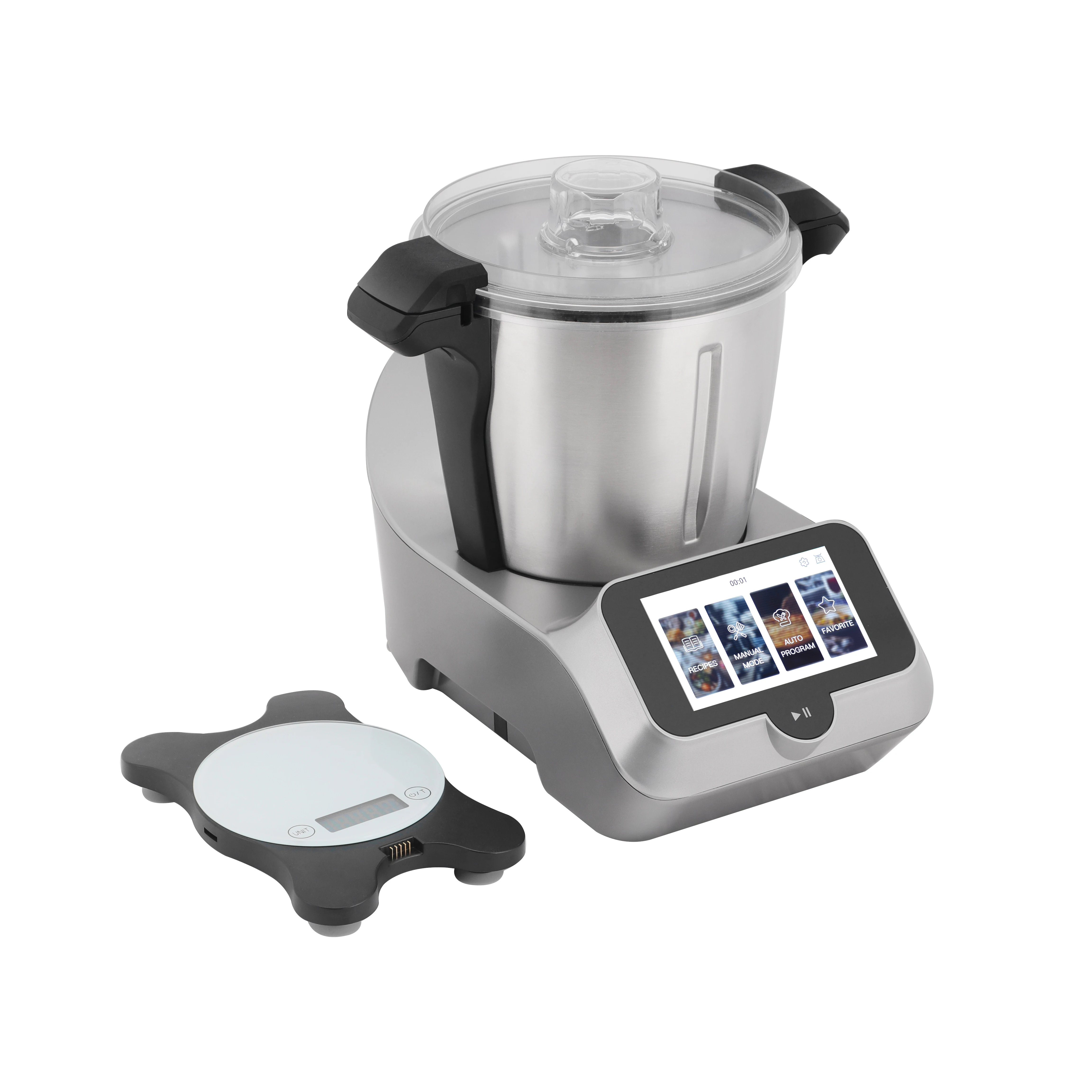 
hot sale home appliance touch screen thermomixer with WIFI connection 
