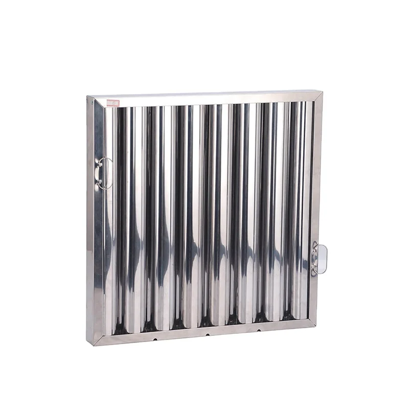 kitchen exhaust hoods stainless steel baffle grease filter