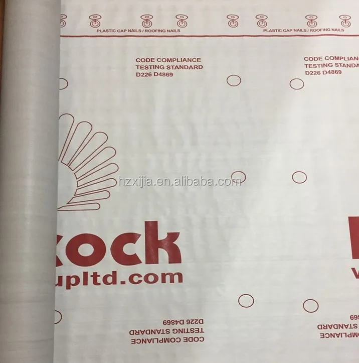 High quality house wrap film water proofing membrane film with waterproof breathable membrane