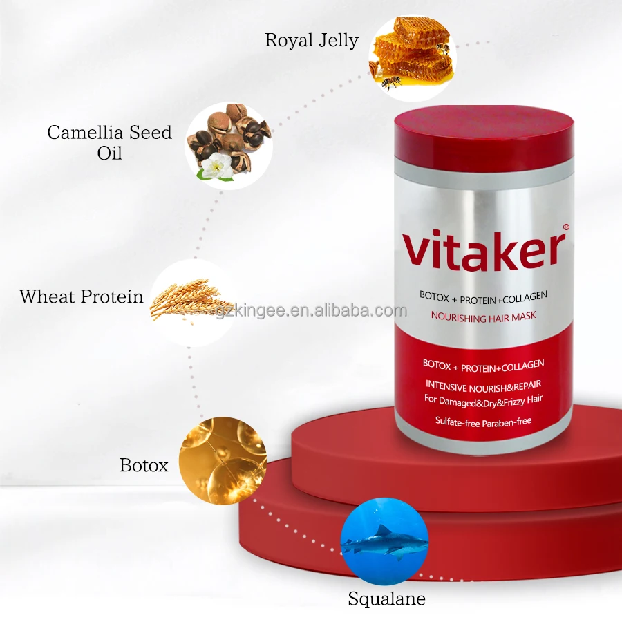 Professional Cosmetics Manufacturer Botox Protein Collagen Hair Mask Deep Hydration Hair Care Treatment for Damaged Hair