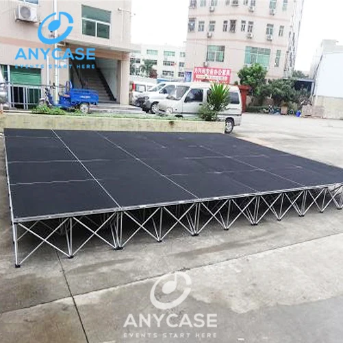 Hot Selling no slip platform smart riser stage Light Weight Banquet aluminum stage
