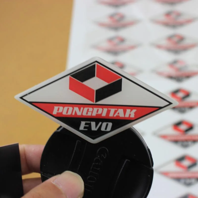 Factory offer Material magnets epoxy resin sticker sheet, christmas transparent sticker