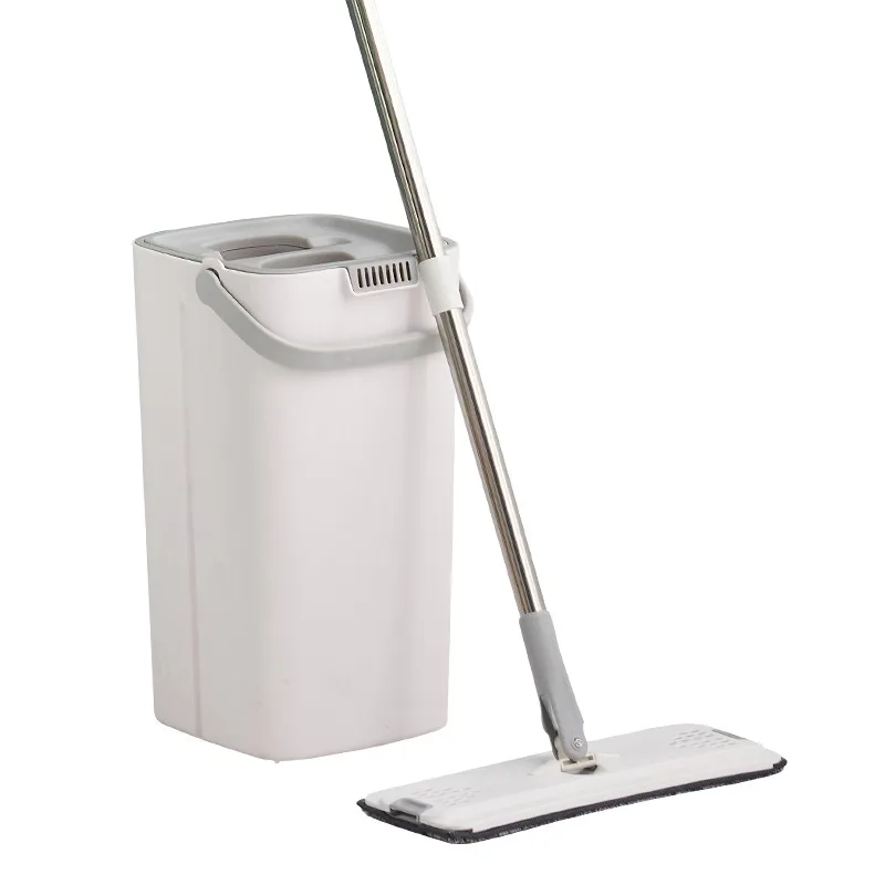 Flat Floor Mop and Bucket  Set for professional Home Floor Cleaning System
