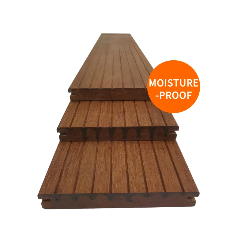 Terrace Anticorrosive Outdoor Floor Engineering Plank Road Carbonized Composite Floor