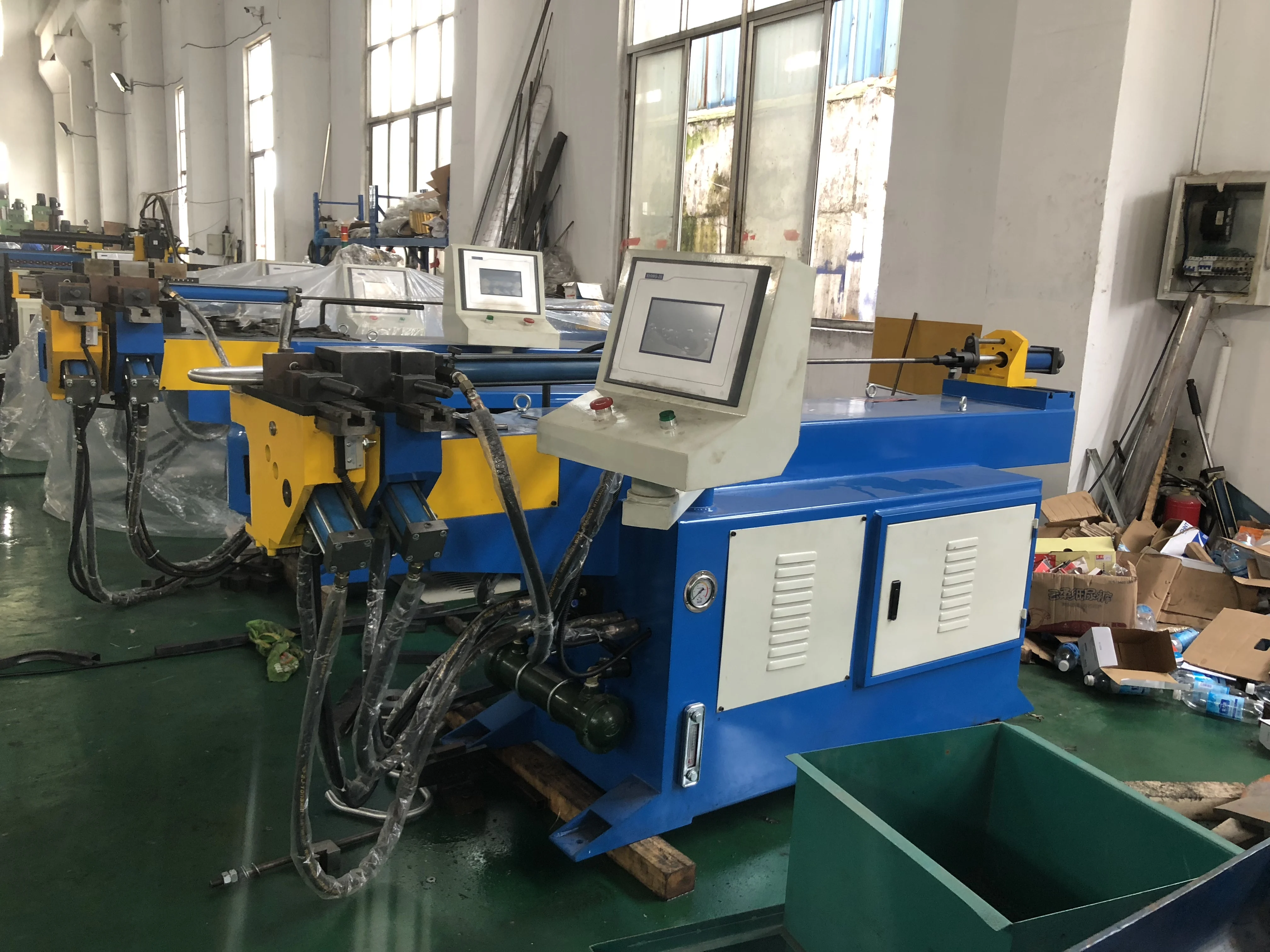 DW38NC bending capacity 38 x 2mm hydraulic pipe bending machine