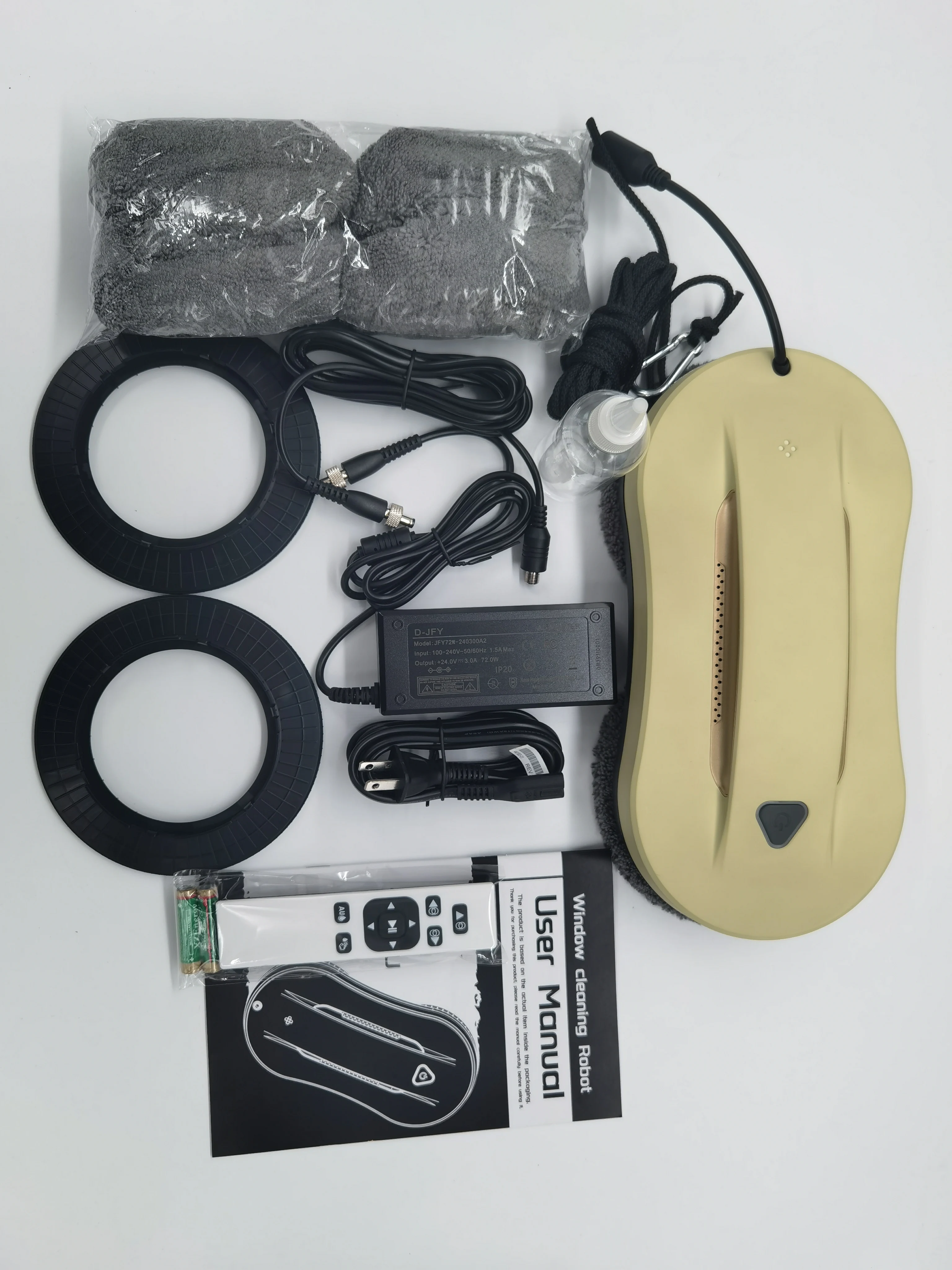 Intelligent Cleaning Window Cleaner 2800Pa Suction Robot Window Vacuum Cleaner Window Cleaner Robot