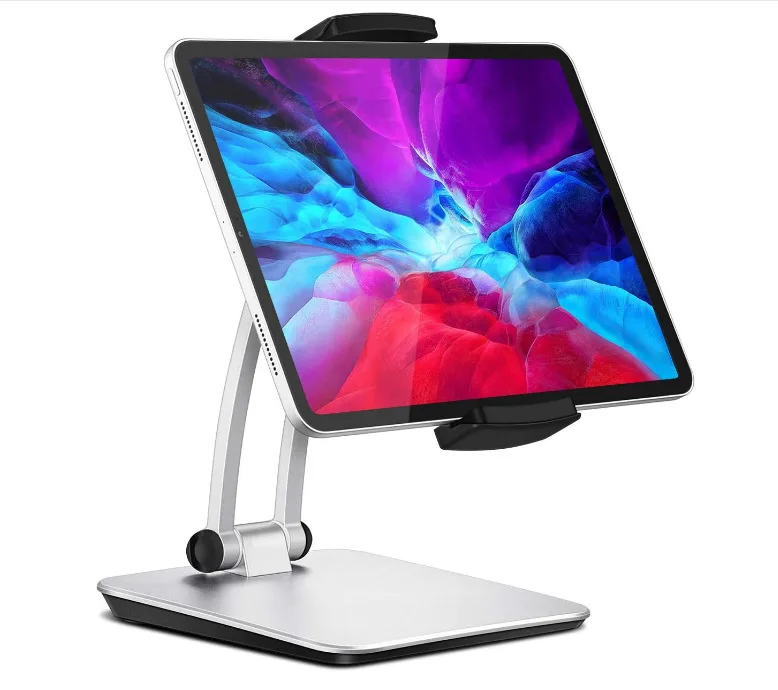 Best Selling Home Office Supplies Tablet Stand Aluminium Holder Adjustable For Ipad Smartphone