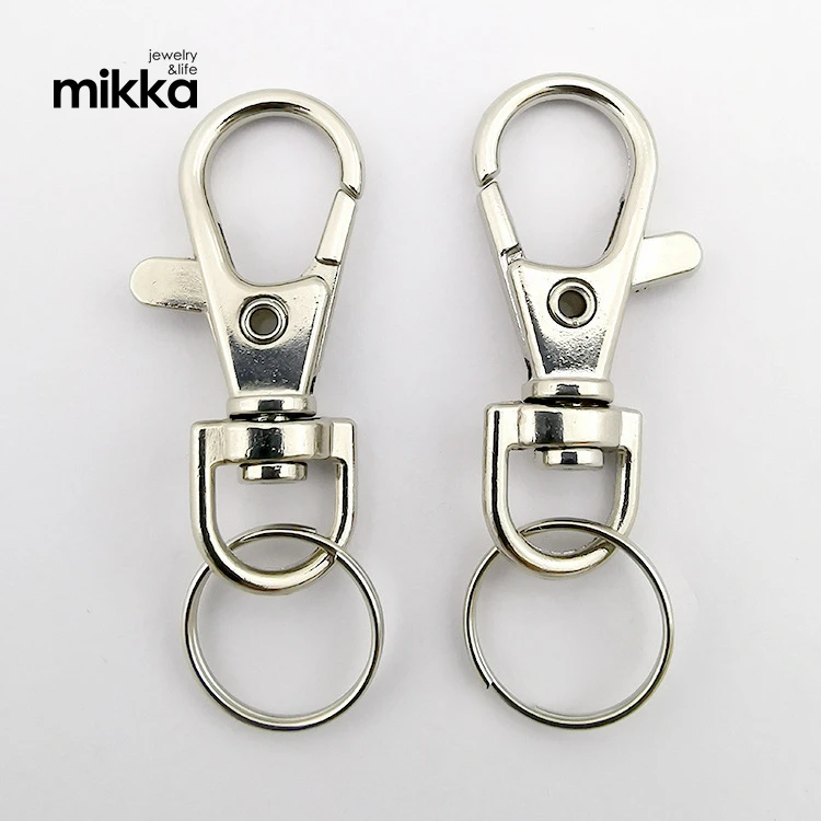 Top Quality Small Swivel Hook Dog Hook Lobster Clasp for Jewelry Finding Key Chain Making Accessories
