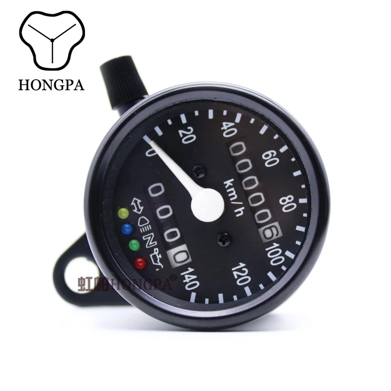 Универсальный цифровой амперметр и вольтметр ЖК-тахометр электрический для мотоциклов