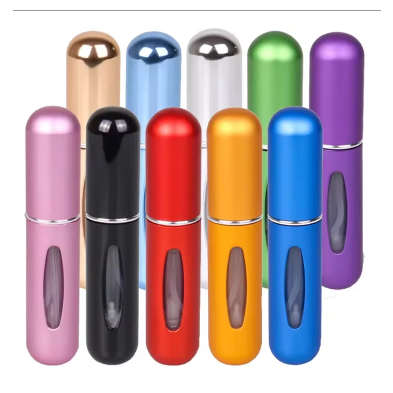 5ml Vacuum Dispenser BottlePortable Perfume Dispenser BottleBottom Straight PumpPress Spray BottleFine Mist Small Spray Bottle