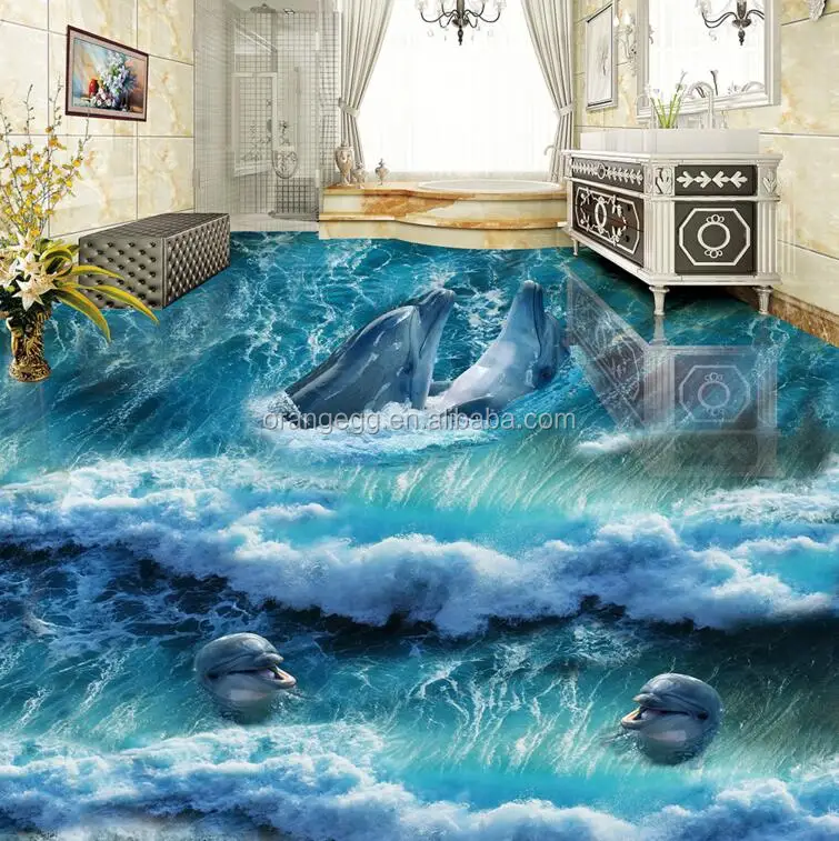 Orangegg Manufacturer Coatings 3D Floor Epoxy Resin