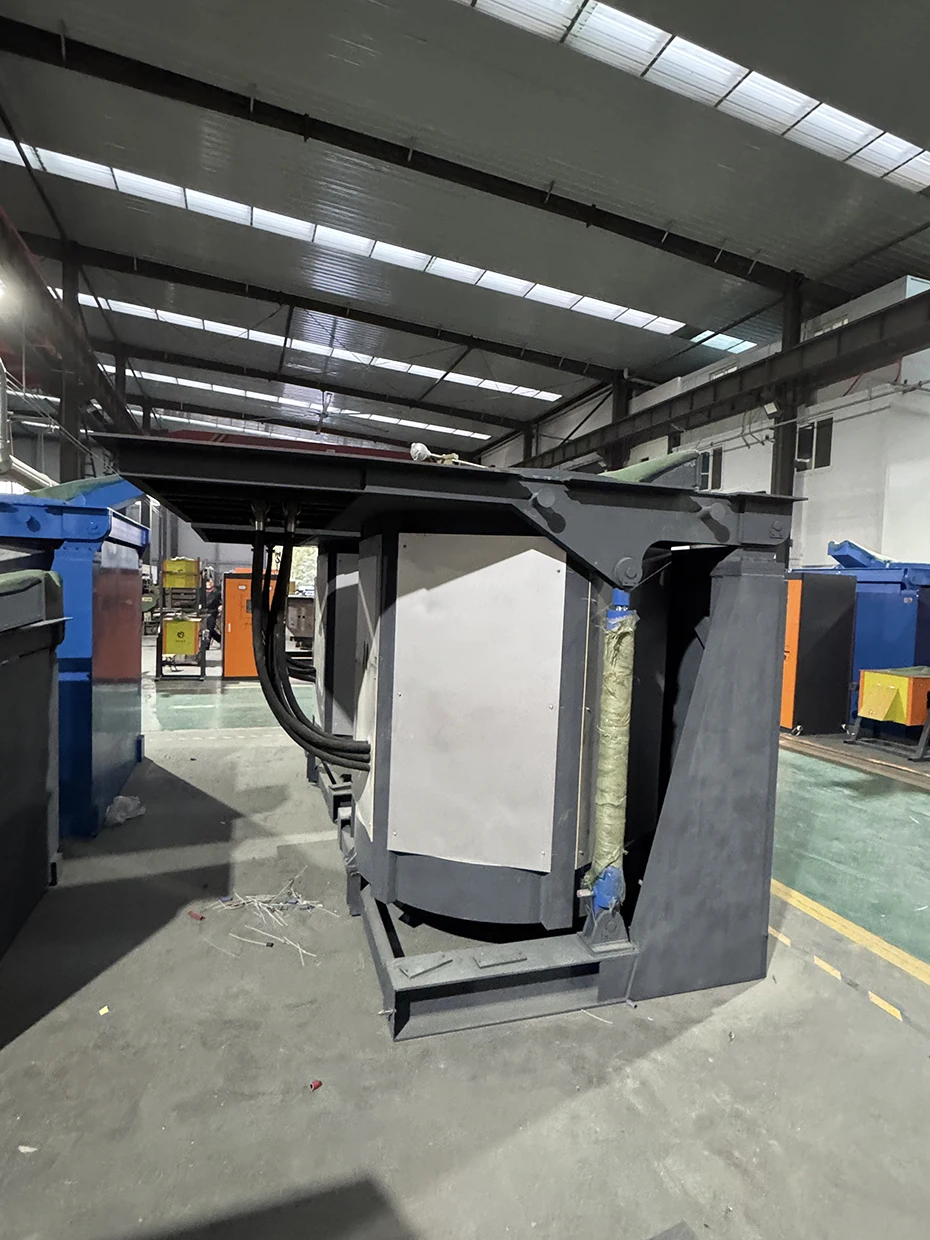 Best Selling Platinum Melting Induction Furnace Metal Melting Furnace 1Ton Induction Furnace For Gold