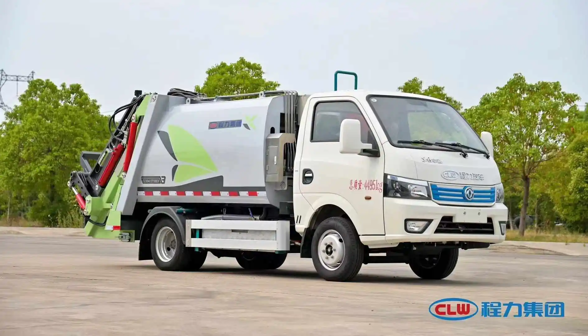 Pure Electric Garbage Truck Cheapest 4 CBM Rubbish Compactor Truck High Quality Waste Disposal Truck