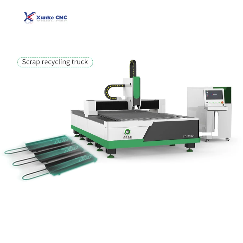 1000w 1500w 2kw 3KW 6KW 8KW fiber laser cutter fiber laser cutting machine 3015 for stainless steel metal