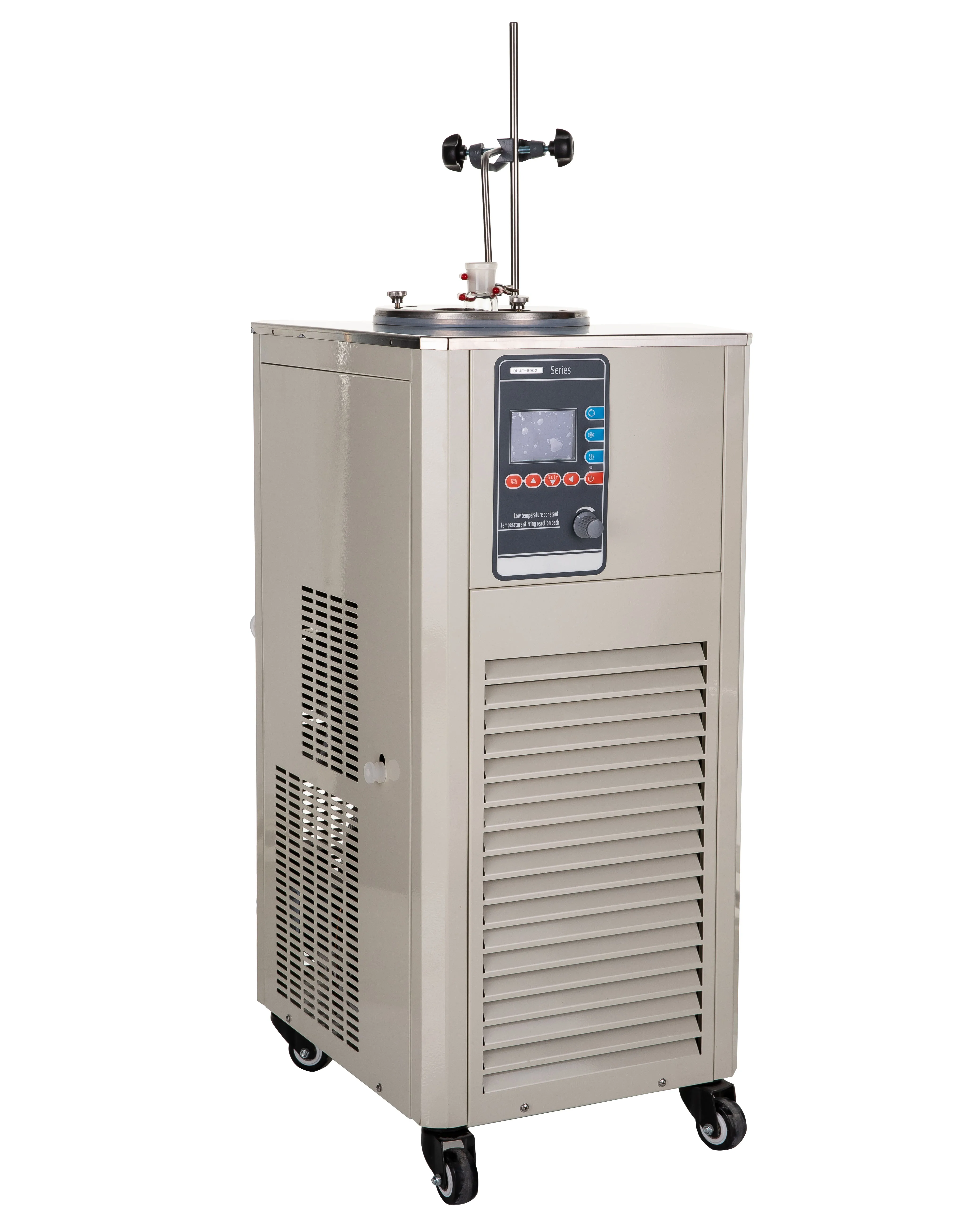 Laboratory Temperature Control System -40 To +99 Degree Celsius 5L Stirring Reaction Bath Thermostat Circulator With Open Bath