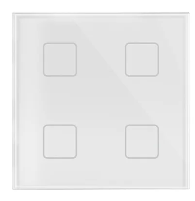 4 zone DALI panel master dimmer wall  mounted touch panel support RF remote control