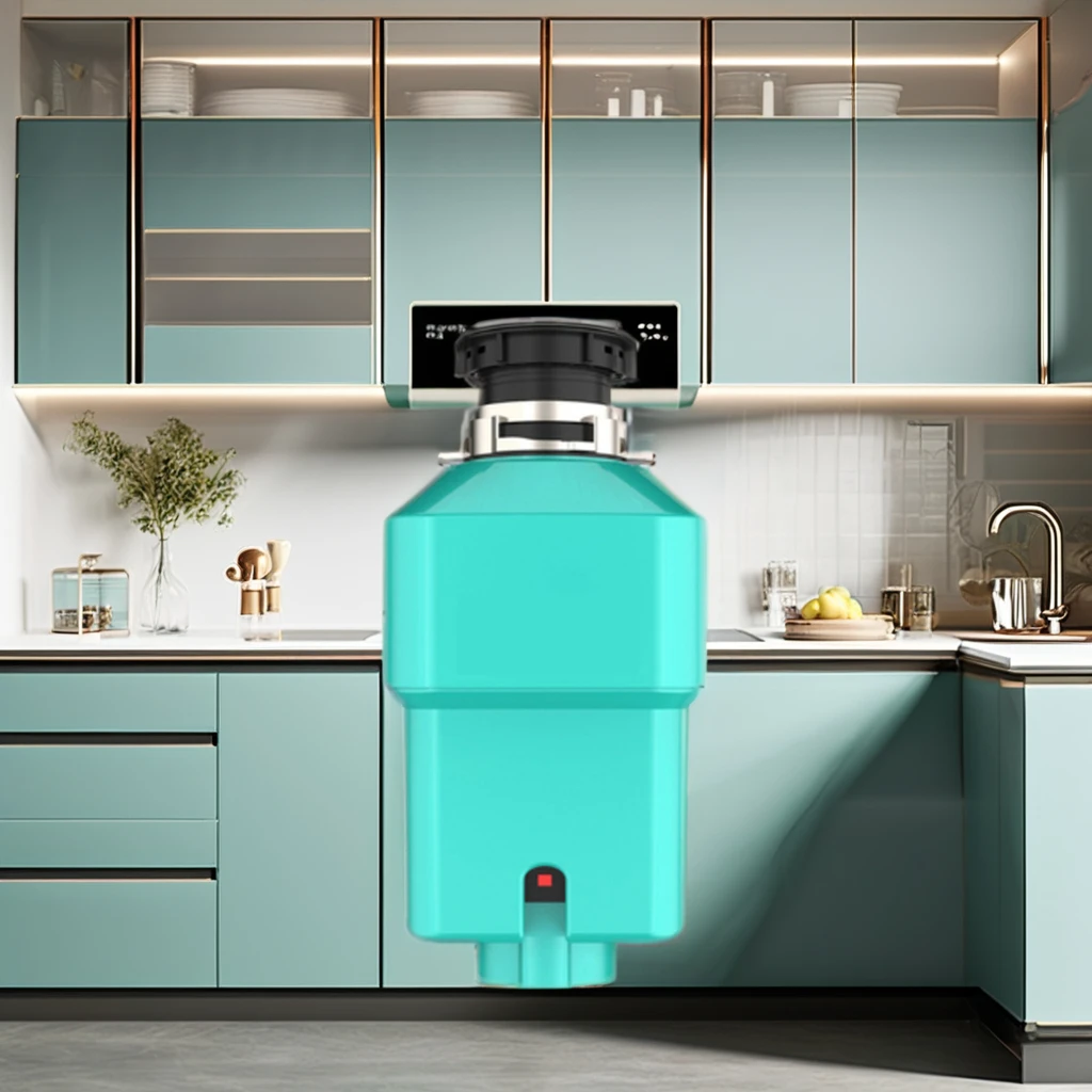 Электрическая Бытовая переработка пищевых отходов непрерывная подача кухонного мусора для домашнего использования на кухне