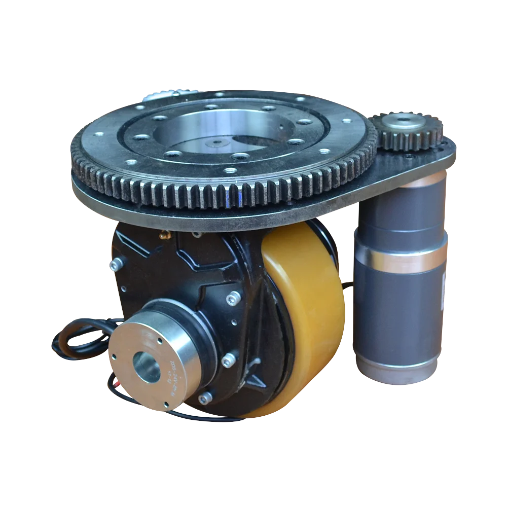 750w electric forklift accessories electric motor wheel for warehouse agv wheel drive unit assembly