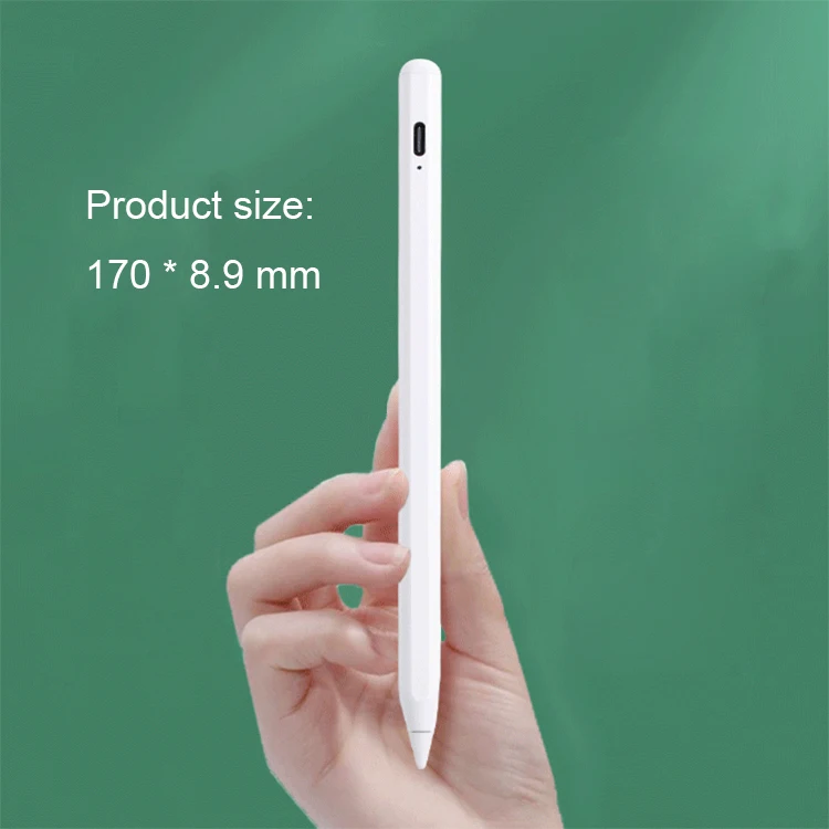 Новый дизайн 2021, Универсальный емкостный сенсорный экран, китайский металлический активный стилус для планшета для iPad, IOS и Android, планшетного ПК, ноутбука