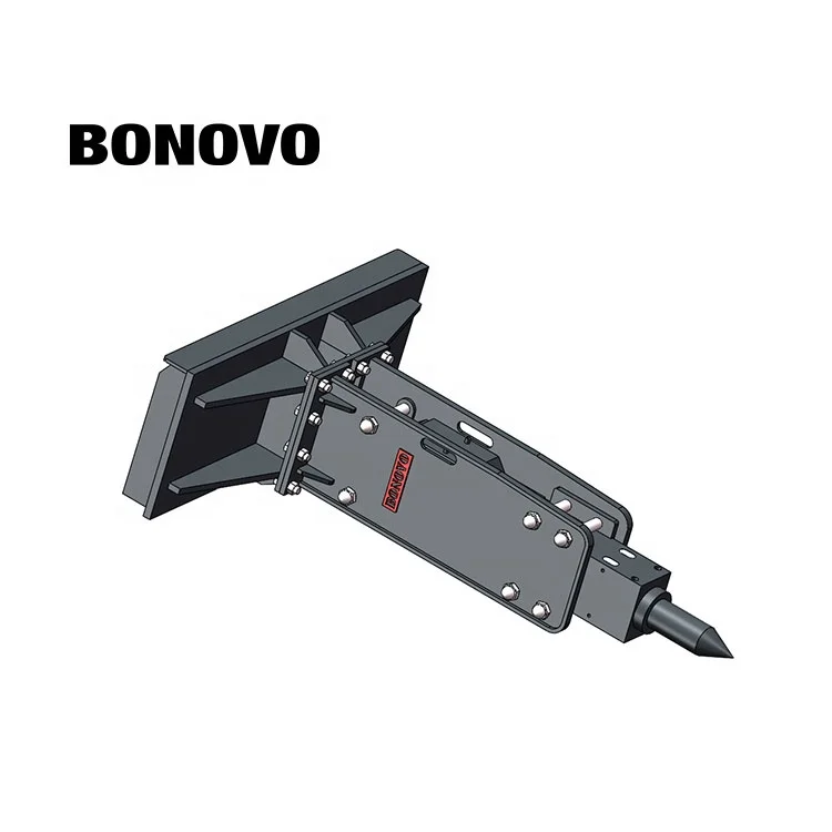 BONOVO Hydraulic Rock Breaker for Skid Steer Loader Price China Hydraulic Breaker