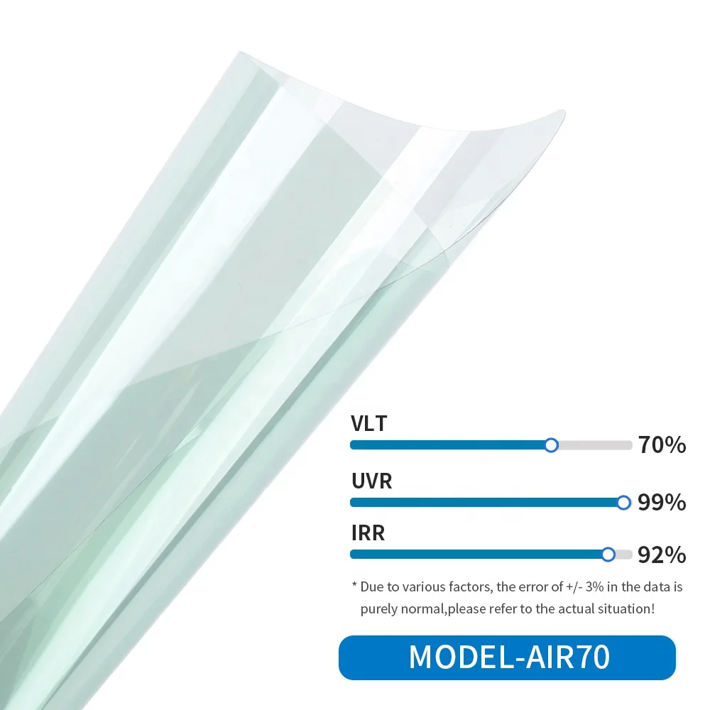 Nano Ceramic uv car tint solar reflective film window tinted Insulation Film for windows for cars