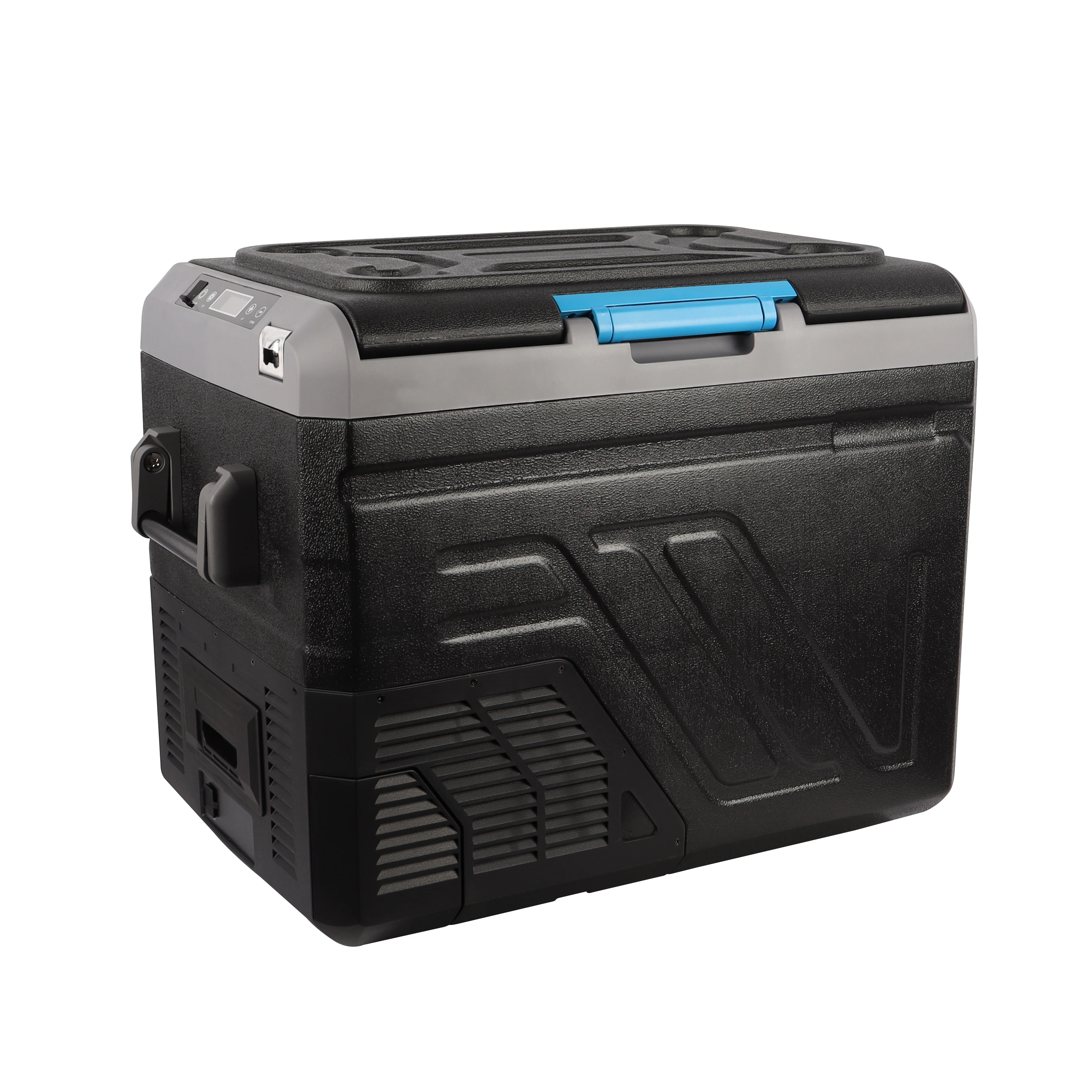 Portable 12v  Cooler Box Recycling 50L refrigerator Compressor small Frigo for Camping Outdoor Caravan fridge