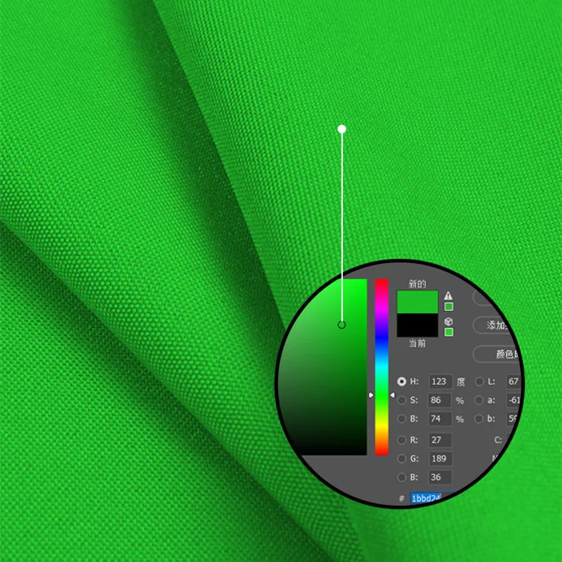 Collapsible Double Side Blue Green Screen Solid Color Photography Backdrop Polyester Online Live Stream Video Studio Backgrounds