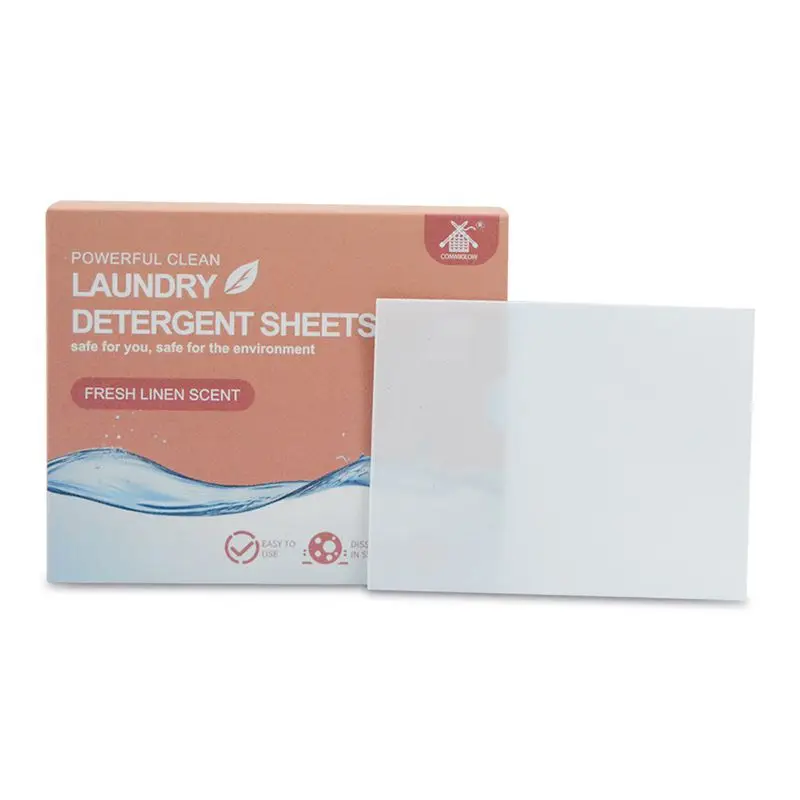 Wholesale eco-organic Laundry Detergent Sheets Biodegradable Sheets Laundry Detergent Washing Powder