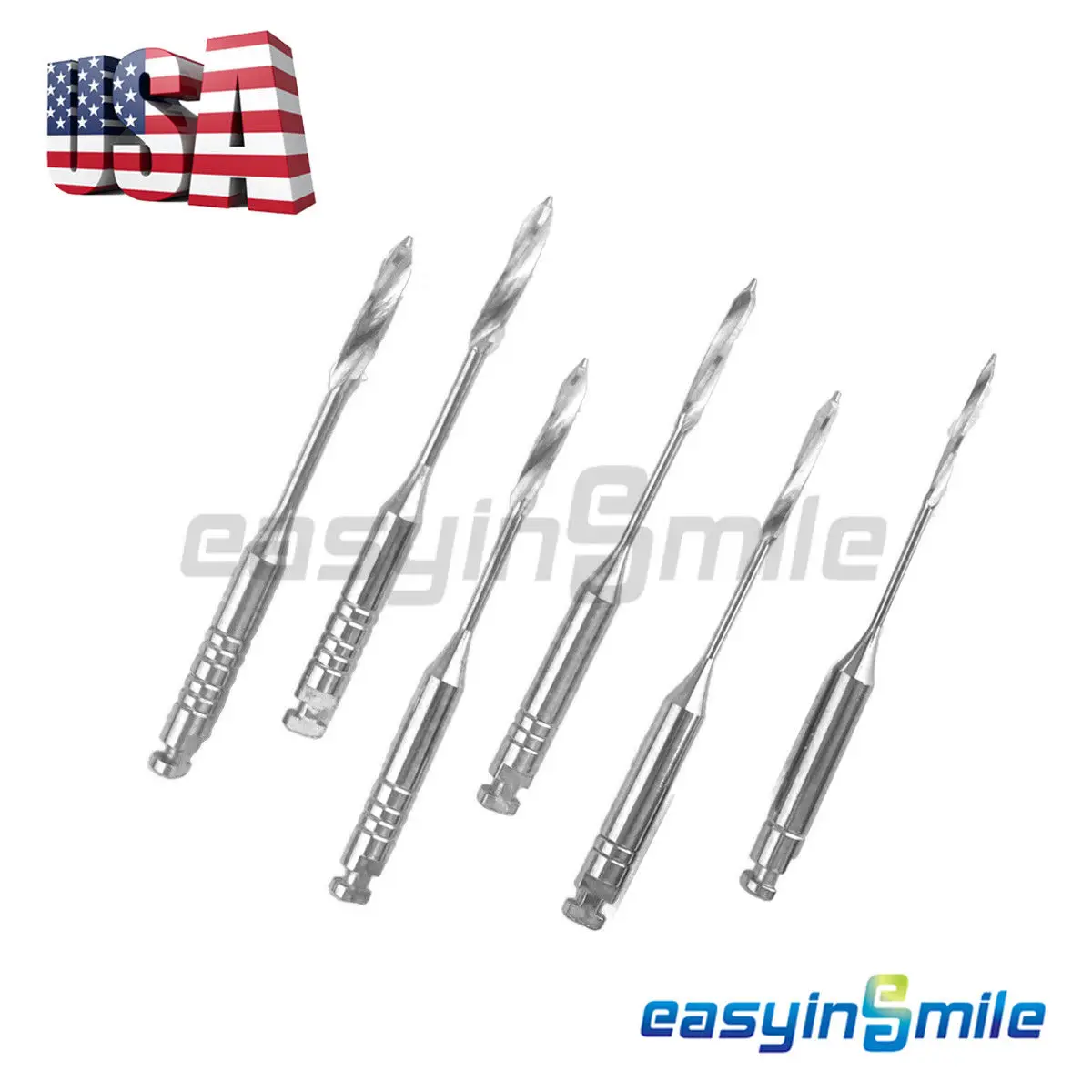 EASYINSMILE Dental equipment Peeso Reamers Drill Endodontic Peeso Reamers Tips File Root Cannal Glidden Drills Burs