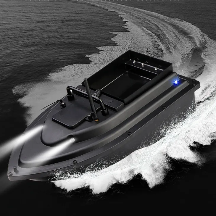 Bait Boat 500M Remote Control Sending Fishing Line Throw Bait 2 In 1 RC Bait Boat