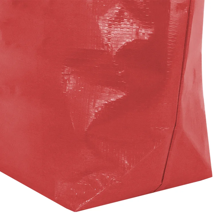 Custom Logo Printed PP Non-Woven Laminated Shopping Tote Bags Portable Recyclable Grocery Bags Reusable Gift Bags