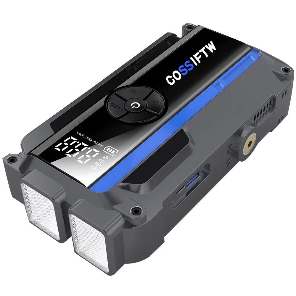 Portable Battery Jump Starter 3000A with Air Pump