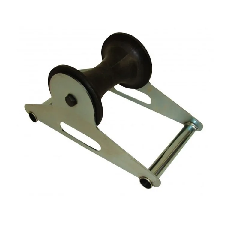 Flat Trench Roller is placed behind thedirection of pull to reduce the possibility of tipping forward during pulling operations