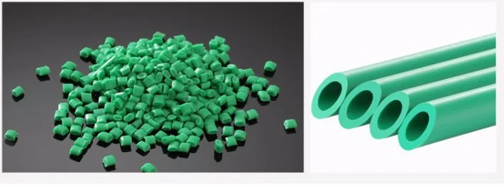 PPR water pipe boutique home decoration hot melt pipe 20 25 32 thickened PPR hot water pipe (green)