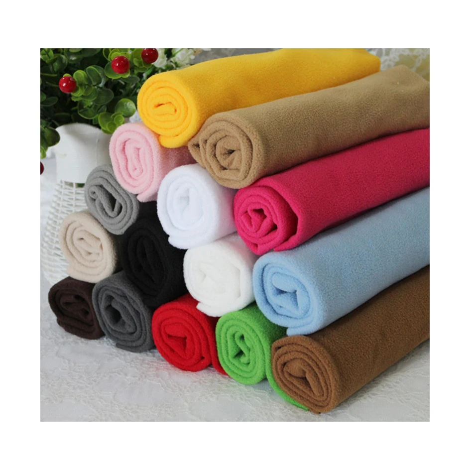 Wholesale Super Soft Cheap Anti-Pilling 100%Polyester Cation Polar Fleece Fabric For Winter Coat And Hoodie