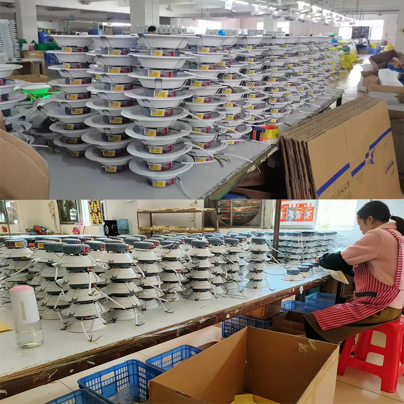 PIR motion sensor fire first aid integrated LED recessed downlight office first aid ceiling concealed downlight