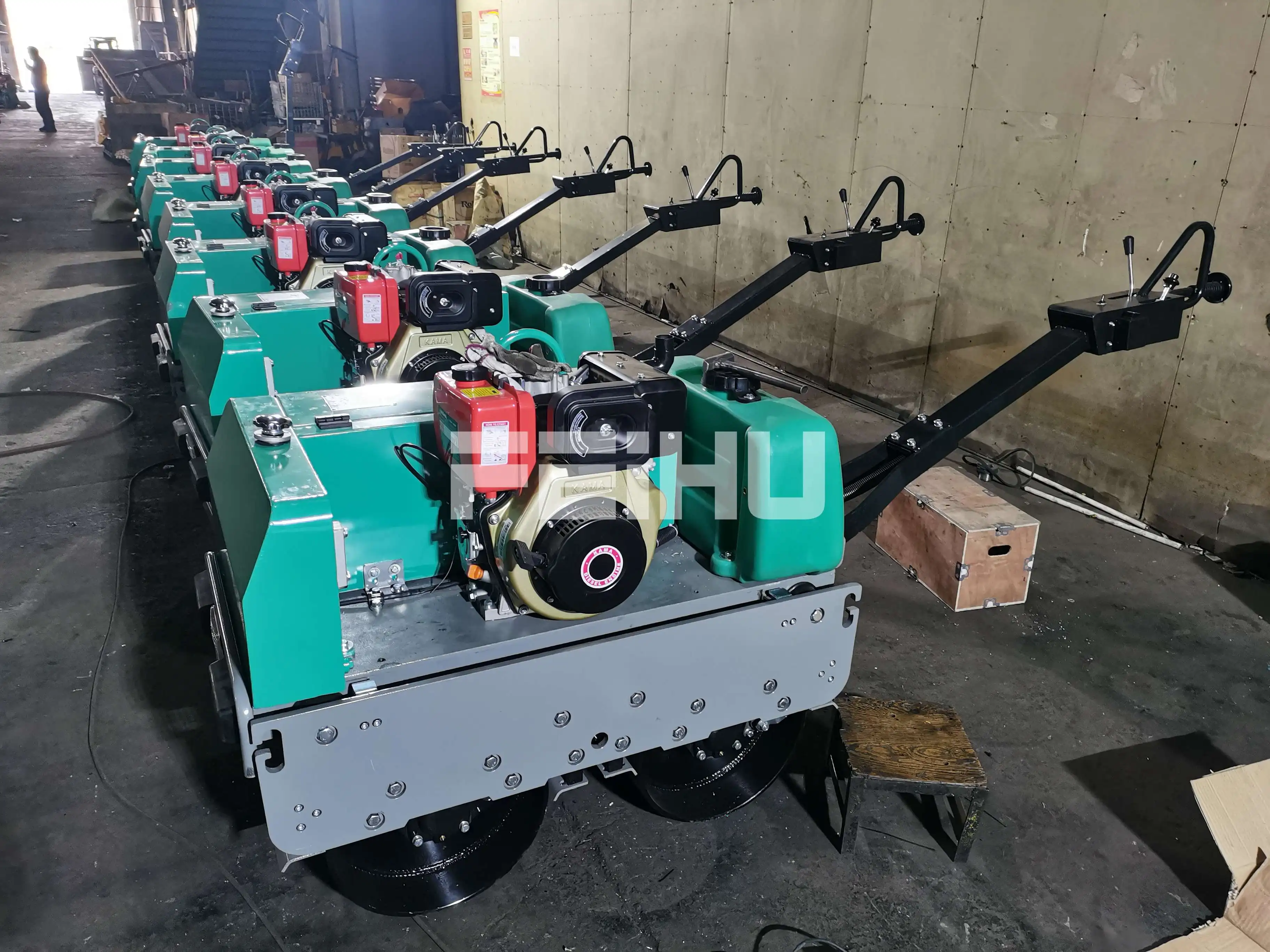 
Road Roller 630KG CE Diesel Vibratory Roller Compactor Roller 