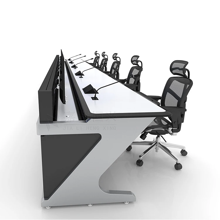 New Design Five Seats Advanced Monitoring Console Control Room Console