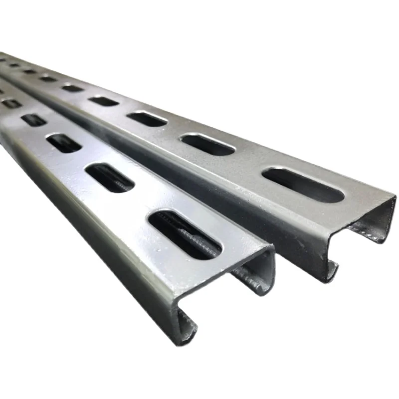 Oem Custom Galvanized Aluminum Solar Panel Mounting Bracket C Steel Channel Solar Bracket galvanized solar bracket