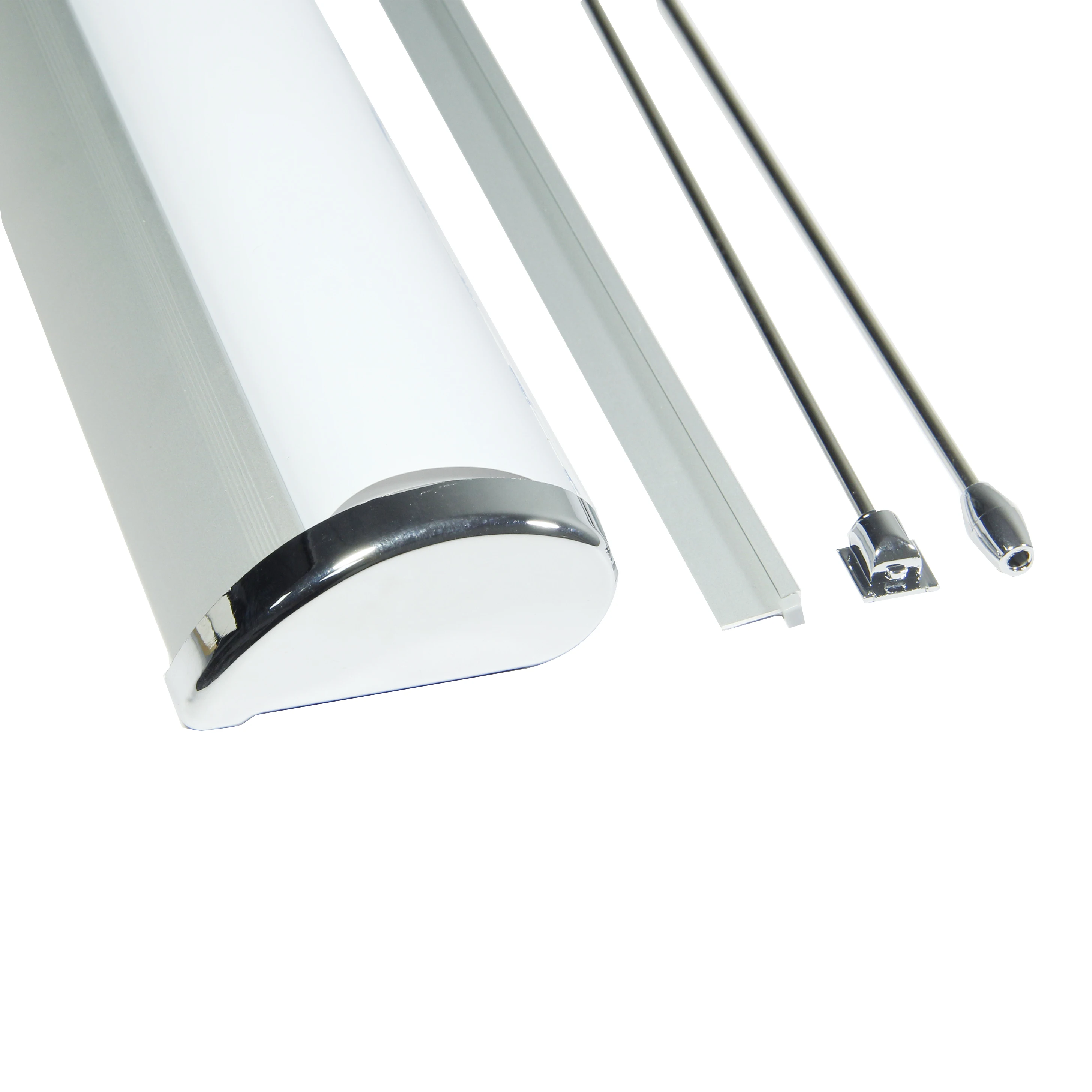 Office Desk Display, Portable A3 A4 Mini Size Roll Up Standing Banner With Logo And Stand