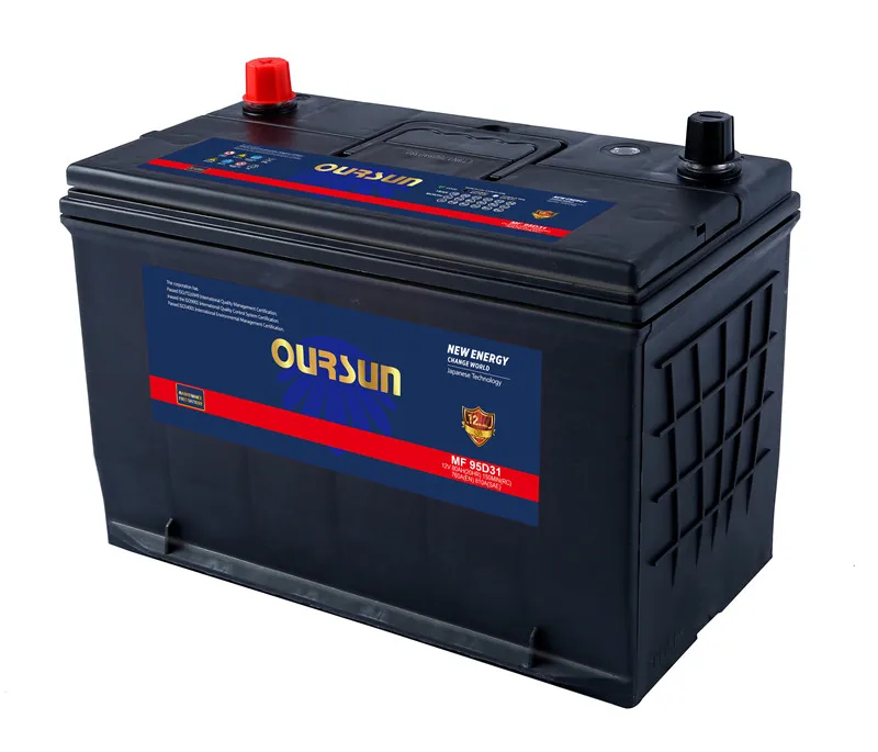  OURSUN 95D31 12V 80AH горячая Распродажа 12 вольт автомобильный