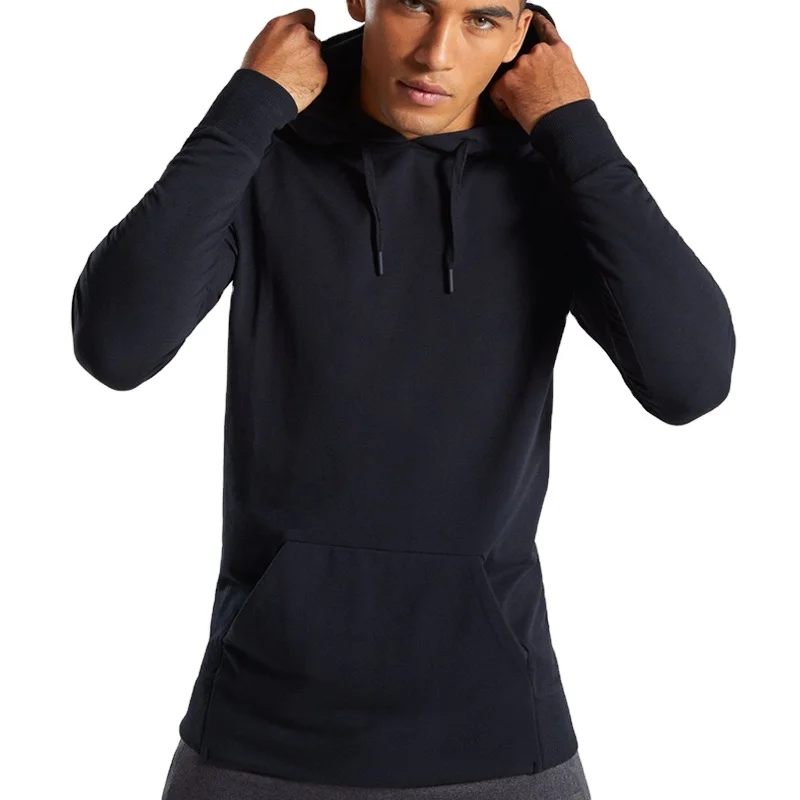 Wholesale Custom Men Winter Comfy Fitness Tops Sporty Clothing For Exercise Gym
