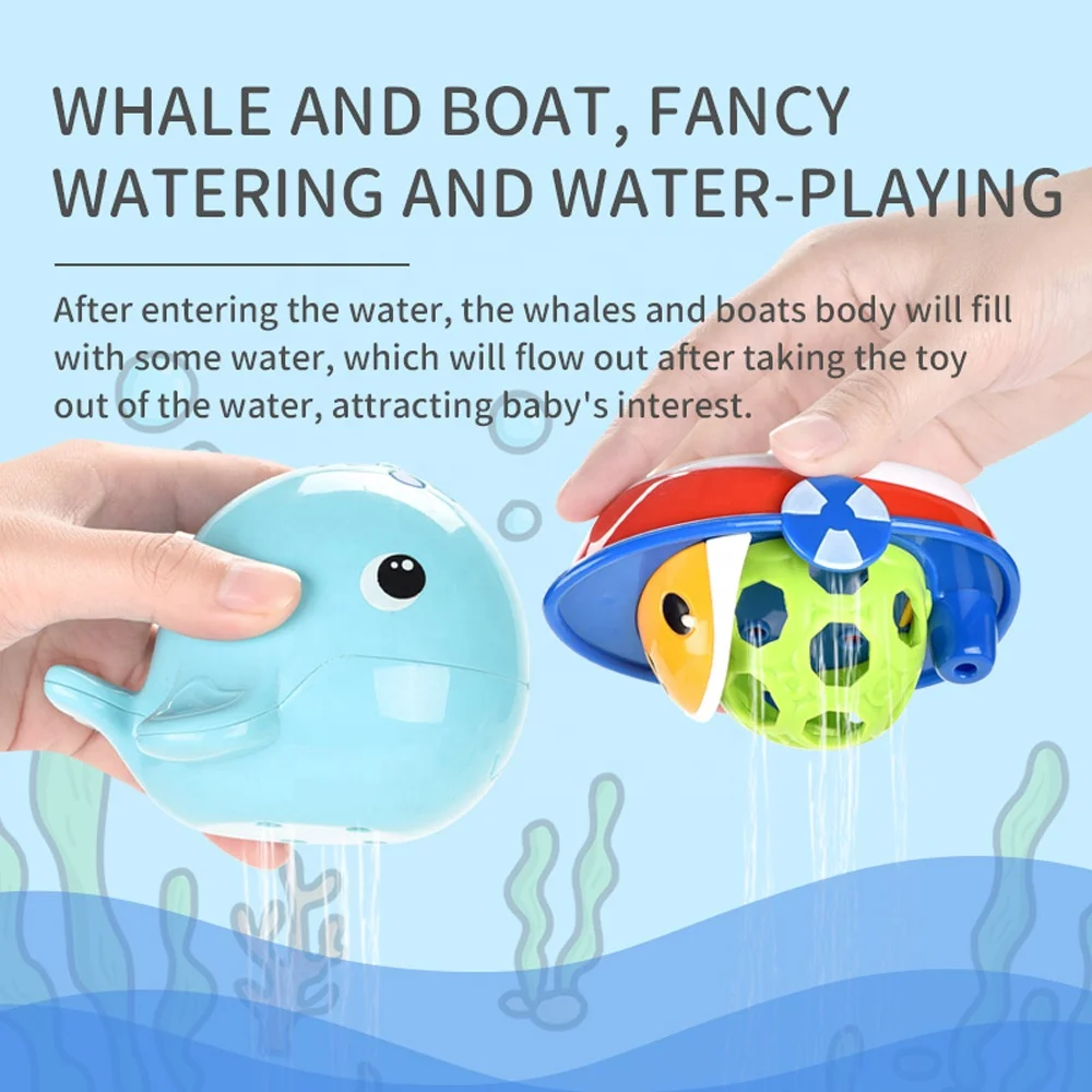 
Kid plastic bath penguin toy sea animal water game toy for baby 