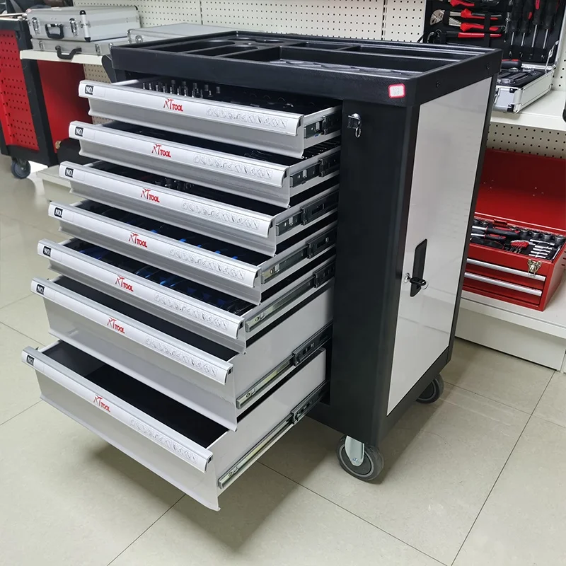 241pcs ручные инструменты workbench с шкафом инструмента кабинет ремонта