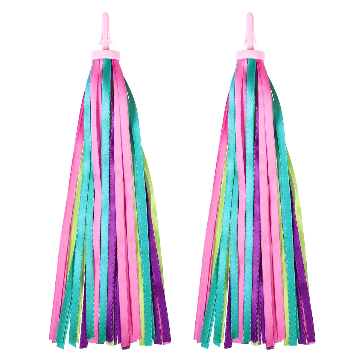 One Pair Of Children Bike Handlebar Streamers Bicycle Grips Tassels Ribbons Baby Carrier Accessories