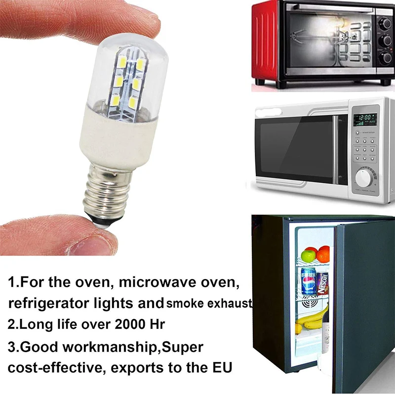 Night Light Bulbs LED Light Bulbs 10 Watt Equivalent E12 Base 6500K Daylight White Standard Light Bulbs