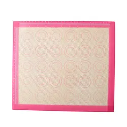 Custom Heat Resistant Fiberglass Cloth Silicone Baking Mat
